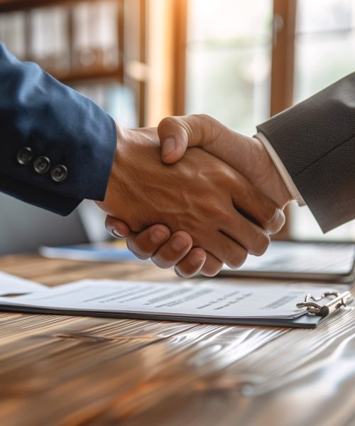 Aperto de mãos advogados